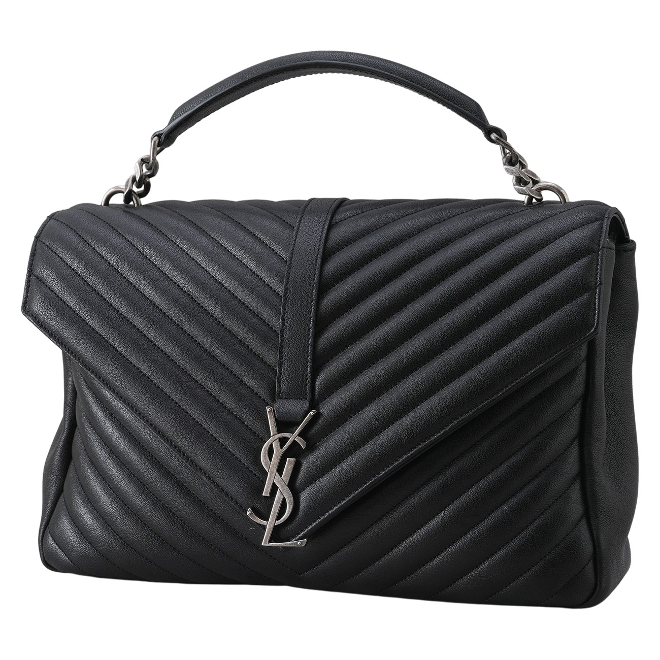 YVES SAINT LAURENT(USED)생로랑 392738 컬리지 라지 체인백